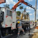 Prefeitura de Betim realiza obra de ampliação da iluminação pública na principal via de acesso ao Petrovale