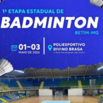 Betim sedia pela primeira vez etapa estadual de badminton e reúne atletas de destaque do país