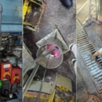 Fotos mostram fábrica da Ypê durante inspeção da Anvisa em SP
