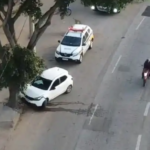 Motorista com sinais de embriaguez bate em árvore e foge na Av. Teresa Cristina, em BH