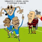 Charge do Duke | A vitória de virada do Cruzeiro sobre o Flamengo no Mineirão