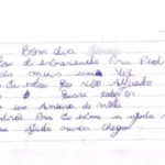 Mulher em cárcere privado pede ajuda enviando bilhete à escola do filho